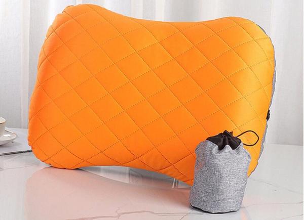 Coonoor Reisekissen Aufblasbares Kissen für Camping/Reise mit abnehmbarem Kissenbezug, ergonomisches Kissen, bequem, für Reisen/Outdoor Bild 1