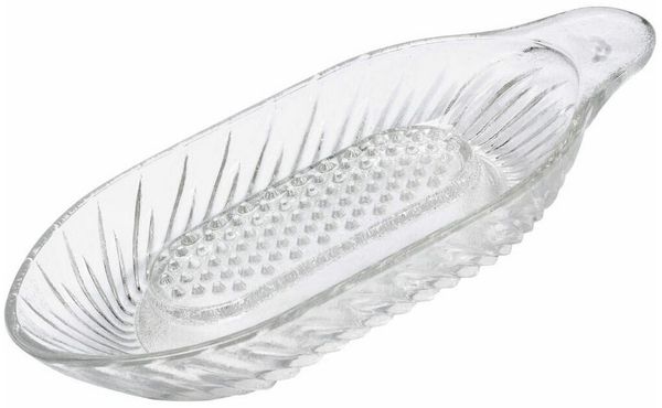WESTMARK Multireibe / Apfelreibe, Fassungsvermögen: 140 ml, Glas, Transparent, Glas, ideal für Babynahrung/Müsli