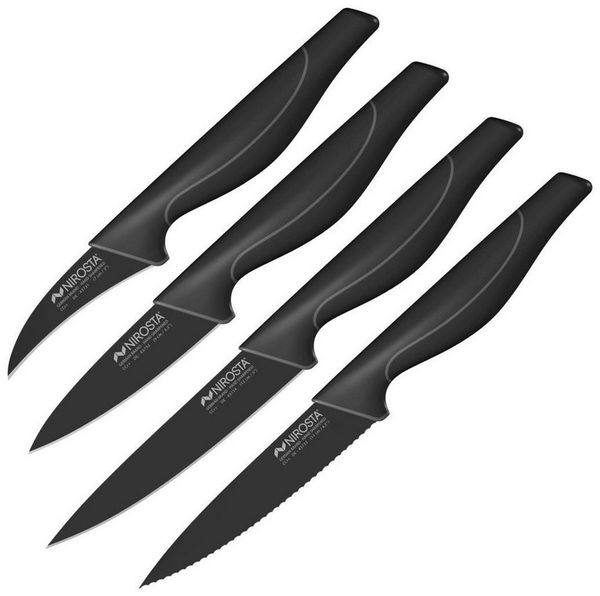 Nirosta Messer-Set AMAZON-Set Nirosta Wave klein