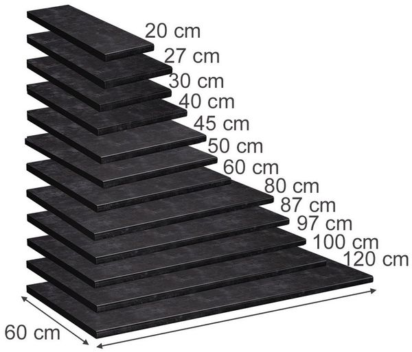 Vicco Unterschrank R-Line, Anthrazit, 30 cm (1-St) Bild 3