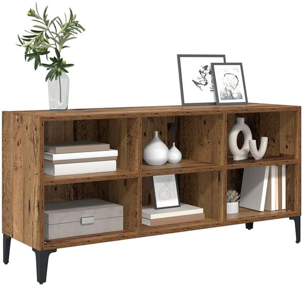 vidaXL TV-Schrankset Braun 103,5 x 30 x 50 cm Holzwerkstoff 875113 Bild 3