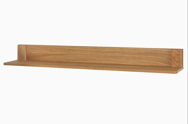 Wandregal Wandboard Latina 155x24x15cm Honig Eiche teilmassiv