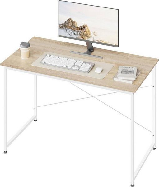 Woltu Schreibtisch (1-St), Computertisch, für Büro Homeoffice Arbeitszimmer Schlafzimmer