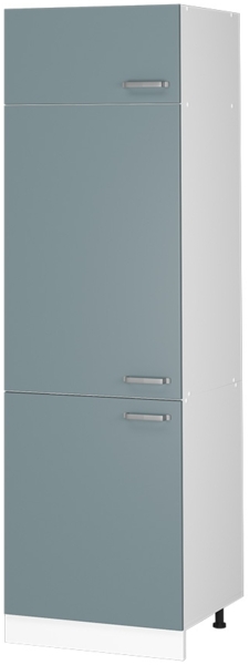 Kühlumbauschrank R-Line Blau-Grau 60 cm Vicco