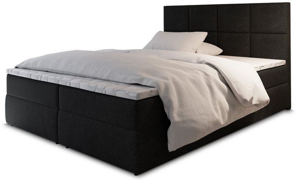 Masseno Boxbett LENA 160x200 cm mit Bonell Matratze und Topper