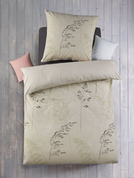 Optidream Bettwäsche Set Renforcé 135x200 Design Graciella Wende, Renforcé, 2 teilig, Sommer Geschenke Idee Frauen Männer weich sale Reißverschluss Partner
