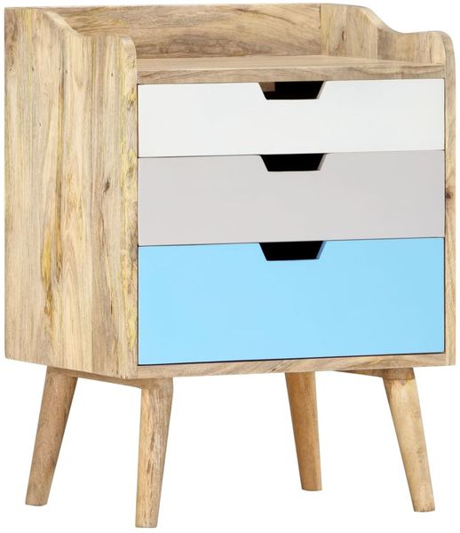 vidaXL Nachttisch 47 x 35 x 63 cm Massivholz Mango 286480