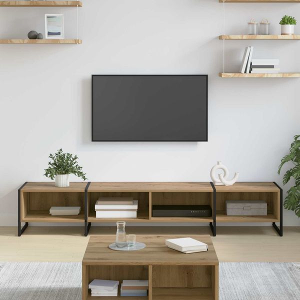 vidaXL TV-Schränk Kunsthandwerk Eiche 170,5 x 36 x 30,5 cm 886521