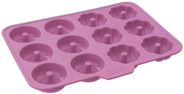 Zenker Silikonform Silikonbackform Mini Donuts