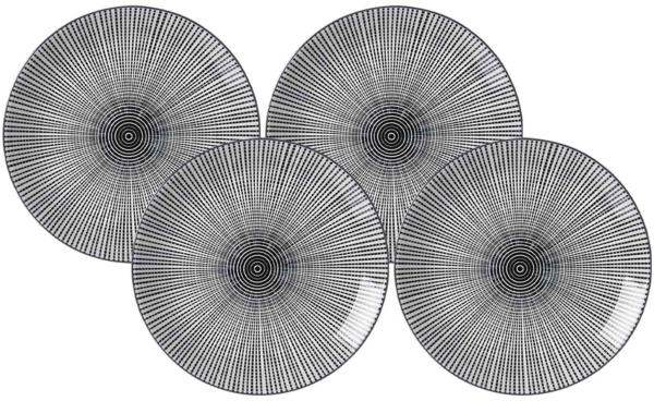 Ritzenhoff & Breker Takeo Stripes Dessertteller ø 21,5 cm 4er Set