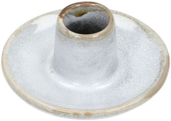 Dekoria Leuchter Single 9x6 cm grey