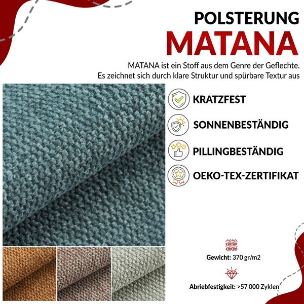 Boxspringbett BELLISSIMO KING, Doppelbett mit Multipocket-Matratze, Polsterbett mit Kopfstütze - 180 x 200 cm - Hellgrau Stoff - H3 Bild 6