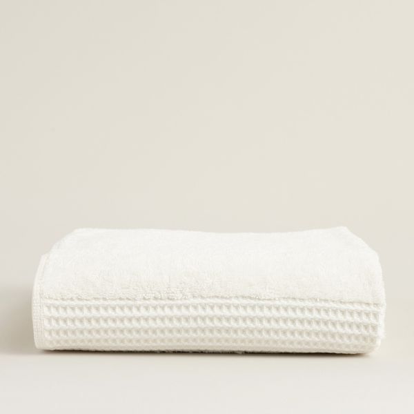 Dekoria Badetuch Balance 70x140 cm snow white