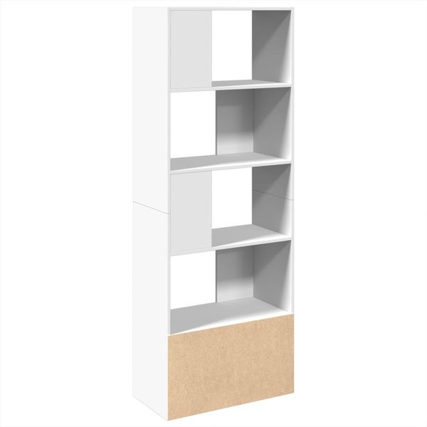 vidaXL Bücherregal Weiß 70x36x189 cm Holzwerkstoff 3295317 Bild 5
