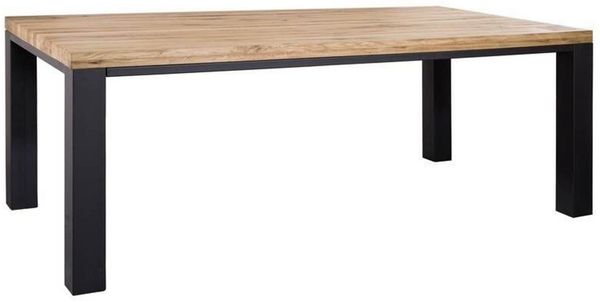 Esstisch Wildeiche 220x100x76 bianco geölt VILLANDERS #220