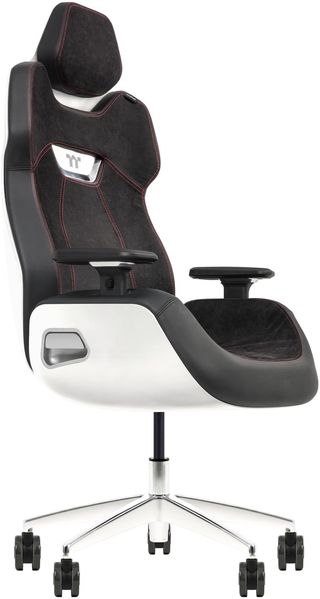 Thermaltake Argent E700 | Premium Gaming Chair | Ice Grey Metallic | Alcantara‑Leder