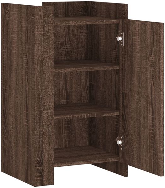 vidaXL Sideboard Braun Eichen-Optik 45x35x75 cm Holzwerkstoff 848401 Bild 7
