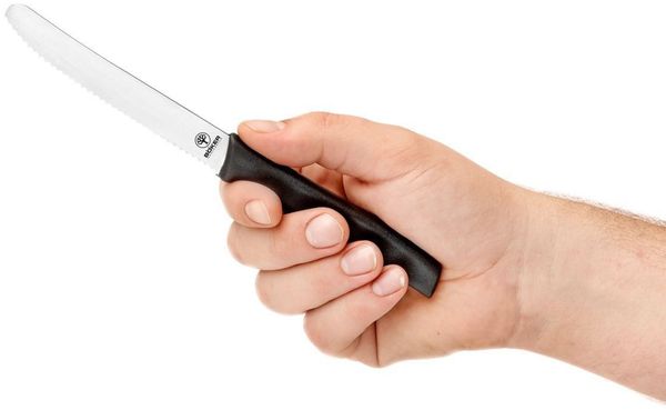 Böker Manufaktur Solingen Universalküchenmesser Kochmesser Brötchenmesser Schwarz