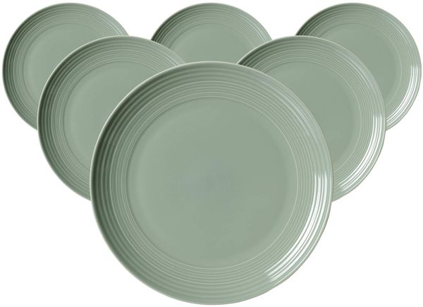 Ritzenhoff & Breker Levi Speiseteller ø 27 cm 6er Set - Grün