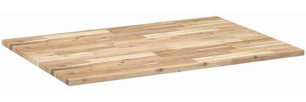 vidaXL Schreibtischplatte Unbehandelt 100x70x2 cm Massivholz Akazie 3279730 Bild 4