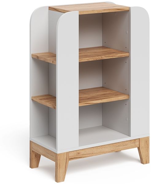 Kinderregal Malia Weiß 60 x 88 cm mit 9 fächern Vitalispa