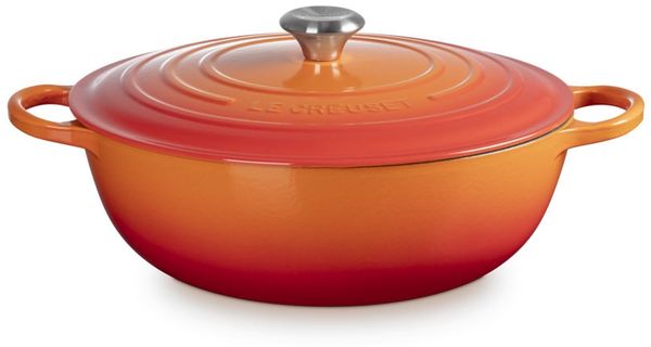 LeCreuset La Marmite aus Gusseisen 24cm | Ofenrot : Ofenrot