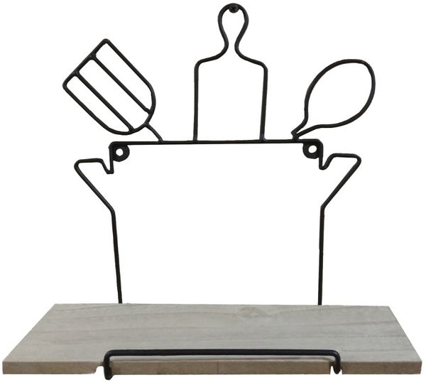 HTI-Living Wandregal Wandboard Kochtopf Viola, Stück 1-tlg, Regal Wandregal Wanddeko