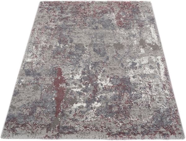 OCI DIE TEPPICHMARKE Teppich JUWEL LIRAY, rechteckig, Höhe: 20 mm, Kurzflor, Wohnzimmer, Marmor Optik, Hoch Tief Effekt