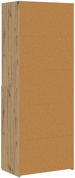 vidaXL Bücherregal Artisan-Eiche 30 x 42,4 x 185,2 cm 3446619 Bild 4