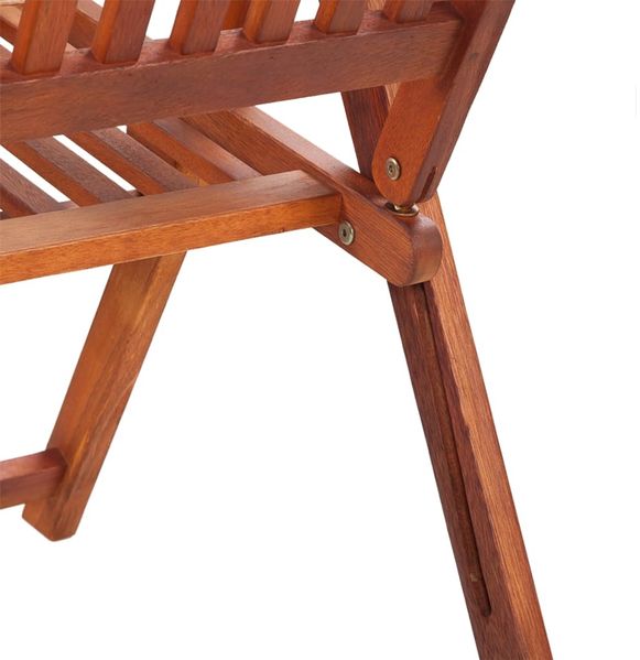 vidaXL Klappbare Gartenstühle 3 Stk. Massivholz Akazie 310293 Bild 7