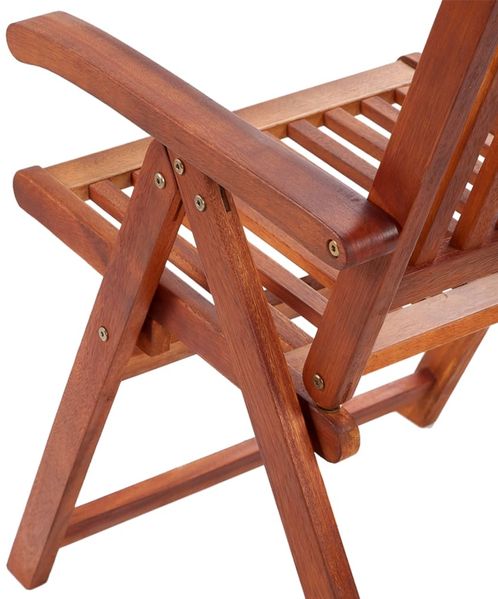 vidaXL Klappbare Gartenstühle 3 Stk. Massivholz Akazie 310293 Bild 8