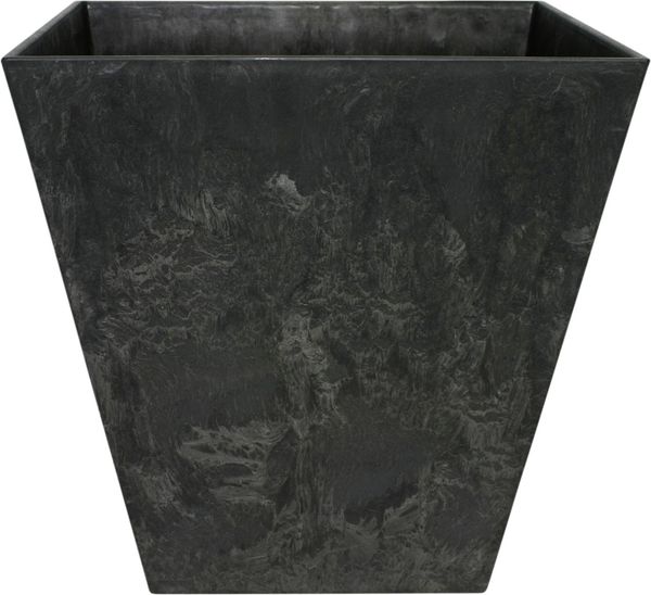 Artstone Topf Ella 30 x 30 x 29 cm schwarz