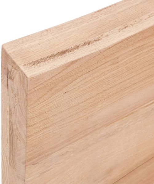 vidaXL Wandregal Hellbraun 60x60x(2-6) cm Massivholz Eiche Behandelt 363655 Bild 8