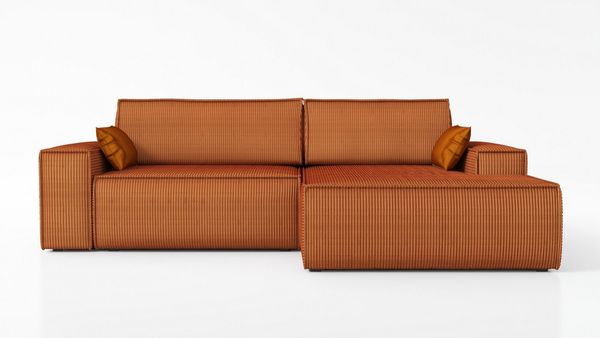 A&J MöbelLand GmbH Ecksofa TOR mit Bettkasten und Schlaffunktion Bonel