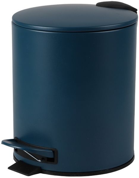 Urban Living Kosmetikeimer 5 Liter Badeimer Tret-Mülleimer Abfalleimer Tretpedeal Tretmülleimer, Absenkautomatik, Hygienische Pedalbedienung