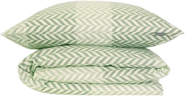 Schiesser Bettwäscheset Maribel - Renforcé - 2-teilig - 155 x 220 cm - Grün