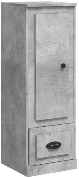 vidaXL Highboard Betongrau 36x35,5x103,5 cm Holzwerkstoff 816308