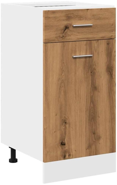 vidaXL Schubunterschrank Lyon Artisan-Eiche 40x46x81,5 cm Holzwerkstoff 856084