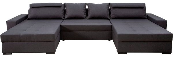 COLLECTION AB Wohnlandschaft XXXL-Josy Relax U-Form Breite 352 cm, mit 2 gleich großen Recamieren, inkl. Bettfunktion, Bettkasten, mit 4 Rückenkissen in zwei Größen