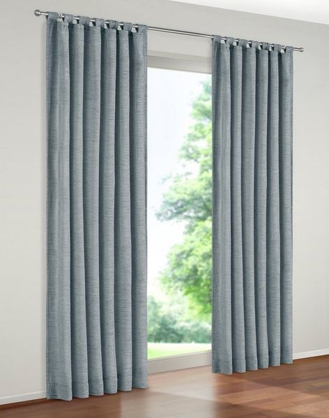Wirth Vorhang Trondheim 328 g/m² (1 St), Schlaufen, blickdicht, Chenille