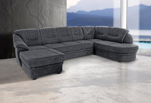 sit&more Wohnlandschaft Savoni U-Form, wahlweise mit Bettfunktion