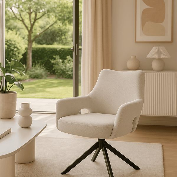 LC Home 2er Set Esszimmerstuhl Drehstuhl »Livrono«