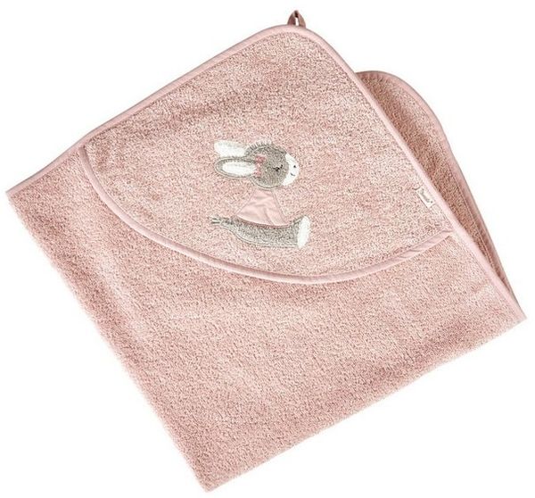 Sterntaler Kapuzen Badetuch 80x80 cm Esel Emmi Girl flora rose