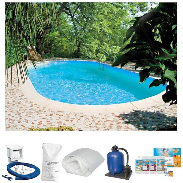 SUMMER FUN Ovalpool (Set)