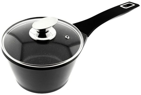 Sauce Pfanne Stiel Kasserolle Topf Bratpfanne Induktion Ø18cm