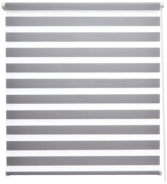 Doppelrollo Doppelrollo SolDecor DL2, 40x150cm, Grau – Klemmfix ohne Bohren, Sol Royal, Fensterrollo Innen Rollos für Fenster ohne Bohren Sicht & Sonnenschutz