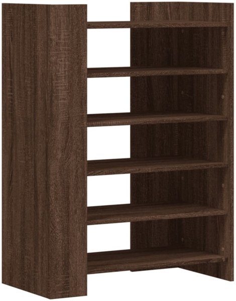 vidaXL Schuhschrank Braun Eichen-Optik 74,5x37,5x100 cm Holzwerkstoff 848436