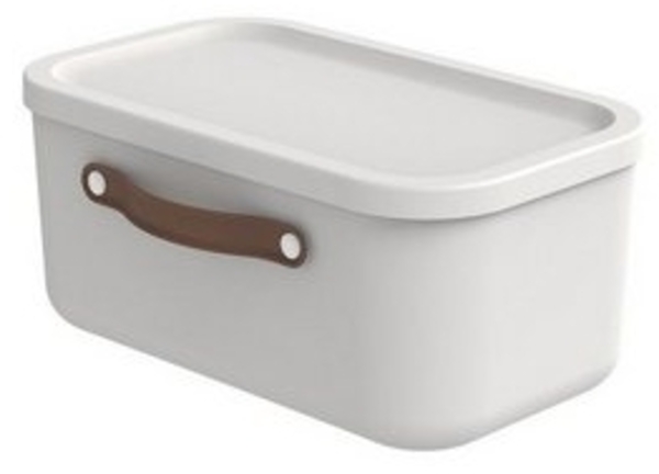 ROTHO Stapelbox Aufbewahrungskiste mit Deckel 12 l MALOJA Bild 4