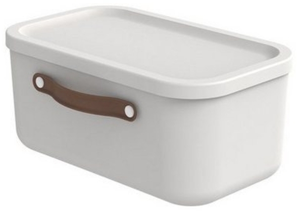 ROTHO Stapelbox Aufbewahrungskiste mit Deckel 12 l MALOJA Bild 1