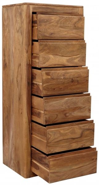 Kommode Tina 60x150x45 aus indischem Sheesham-Massivholz Bild 3